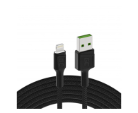 Green Cell Kabel USB - Lightning 1.2m (QC 3.0, LED) - 525163 - zdjęcie 1